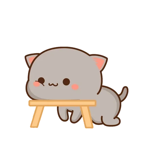 kawaii, cute cat, kawaii cats, kawaii cat, drawings of cute cats