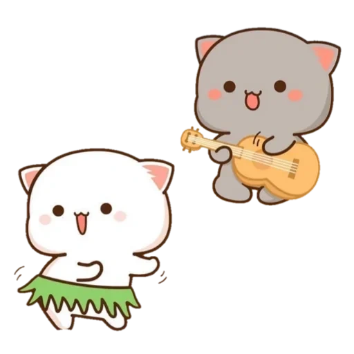 gatti kawaii, kawaii kittens, disegni carini di chibi, disegni di kawaii carini, disegni di gatti carini