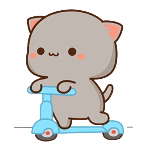 kucing kawaii, kitty chibi kawaii, gambar kawaii yang lucu, kucing adalah gambar lucu, chibi cats kavai animation