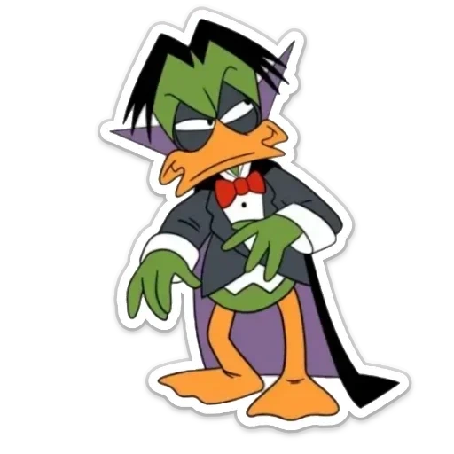 the duckula, der graf von dakura, graf duckula, glücklicher entengeist