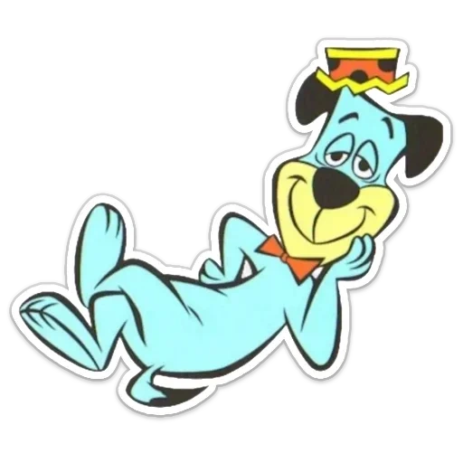 anjing haklberry, huckleberry hound, dog haklberry 1958, serial animasi haklberry anjing, huckleberry hound clementine