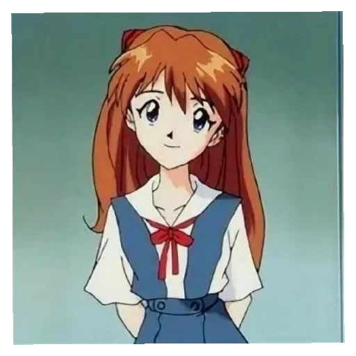 mujer joven, surya aska, evangelion asuka, personajes de anime, evangelion 1995