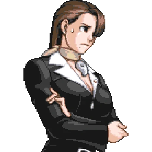 ace attorney, mia fey sprites, ace attorney mia fey, mia fey ace avocat, ace avocat mia spitt