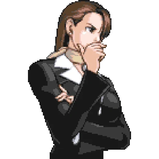 animation, mia fey sprites, ace lawyer mia, ace attorney mia fey, mia fei's ace lawyer