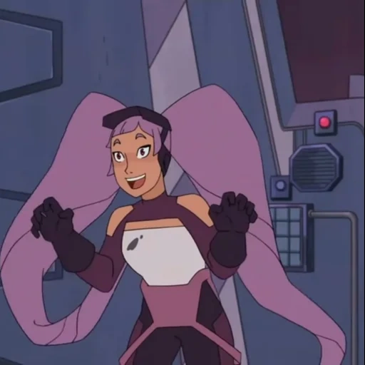 anime, sombra, personagem, daili entrapta, princesa stella invincible