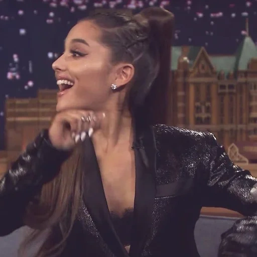 ariana, ariana grande, jimmy fallon, ariana grande süßstoff, ariana grande gefährliche frau