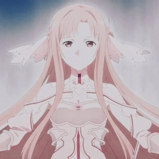 asuna, maestros de la espada en línea, asuna yuki alicización, asuna yuki diosa steysia