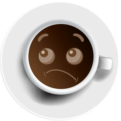 kaffee, kaffee lächeln, tasse kaffee, kaffee emoticon