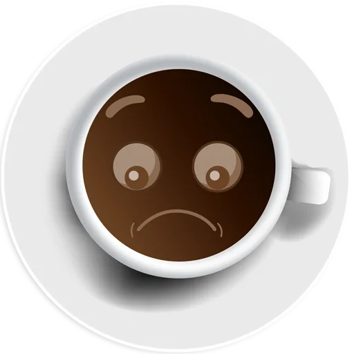 café, sonrisa de café, una taza de café, café con ojos