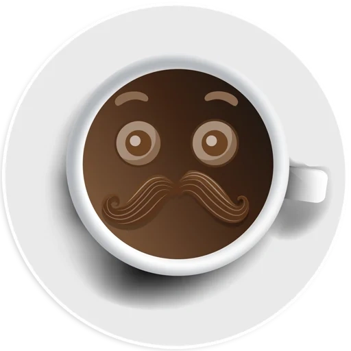 café, sonrisa de café, una taza de café, café con ojos, taza de café