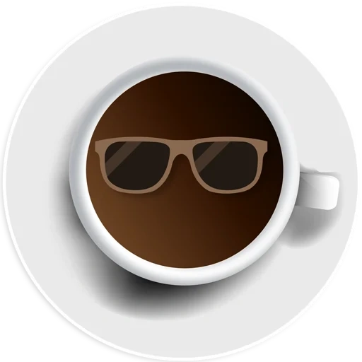 café, um copo de café, café com olhos, café expresso, café da xícara de ícone