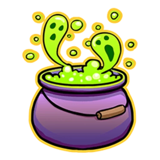 the boiler is potion, emoji gg fornet, witch boiler vector, the boiler is green potion
