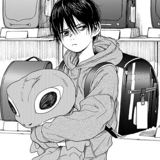 immagine, manga boy, manga fuusuke, un manga cicatriziale di un ragazzo, mostrato nessuna depressione ato