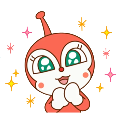 anime, personagem, emoticons de anime, anpanman dokinchan