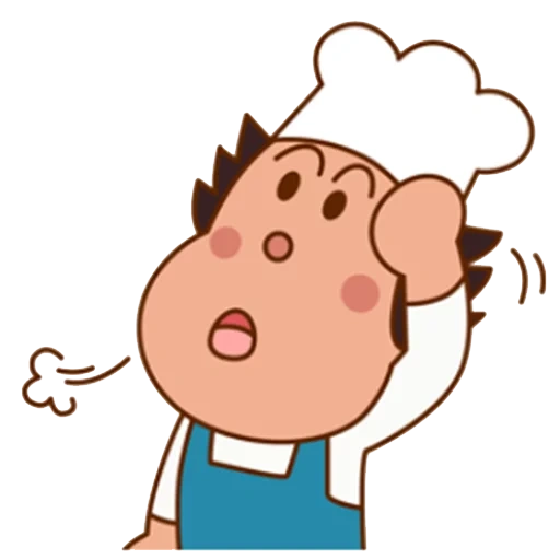 cucinare, cuochi, chef, chef, il disegno del cuoco