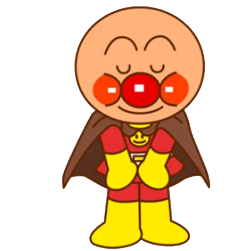 das brot superman, ampanman, der held von ampanman, der superheld ampanman, ampanman cartoon
