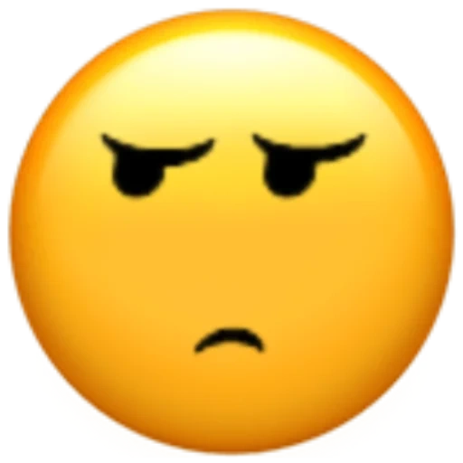 смайлик, emoji angry, негатив смайлик, смайлики эмодзи, смайлик грустный