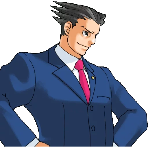 ace attorney феникс райт, ace attorney, ace attorney феникс райт спрайты, телеграм стикеры, telegram stickers