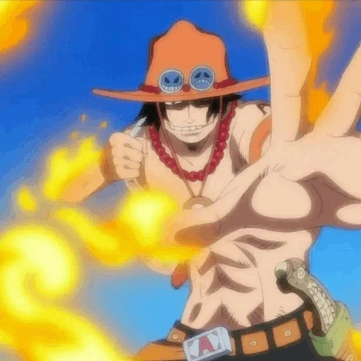 esa, van pis, as one piece, ace one piece, ace fire punch