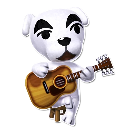 k k slider, cruce de animales, crossing de animales slider kk, crossing de animales k k slider, perro de cruce de animales con guitarra