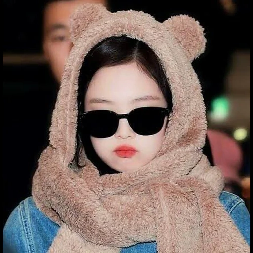 девушка, дженни ким, kim jennie, корейская мода, jennie and bear