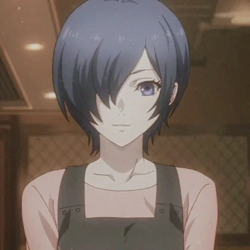 tuka kirishima, tokyo ghoul, tokyo ghoul a pris, touka tokyo ghhhha saison 3, les personnages de tokyo ghoul ont pris