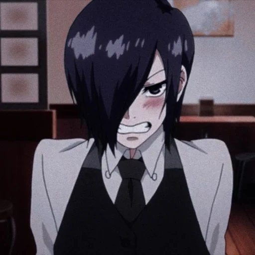 toouka, tóquio ghoul, kirishima levou, anime tuka kirishim, tokyo ghoul levou