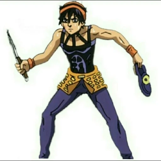 манга jojo, джо джо мем, наранча джоджо, narancia ghirga, наранча джоджо полный рост