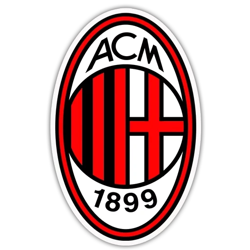 milán, emblema de milán, emblema de fútbol de milán, emblema del club de fútbol de milán, logotipo del equipo de fútbol de milán