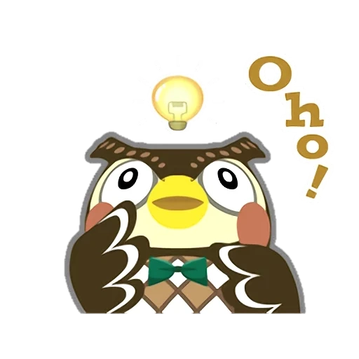 owl, animal crossing