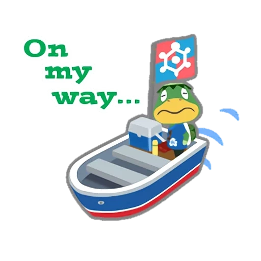 small boat, a boat, animal crossing, adventures of edison pirates