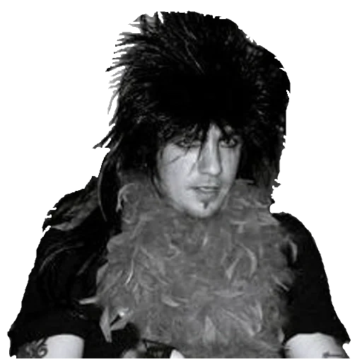 wig, male, rock and roll hairstyle, paul stanley 1973, mark boland youth