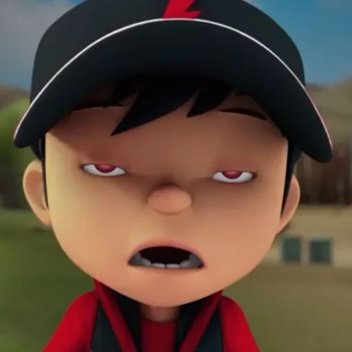 menino, boboiboy, baraklay, tornado bobo iboi, série de animação boboiboy