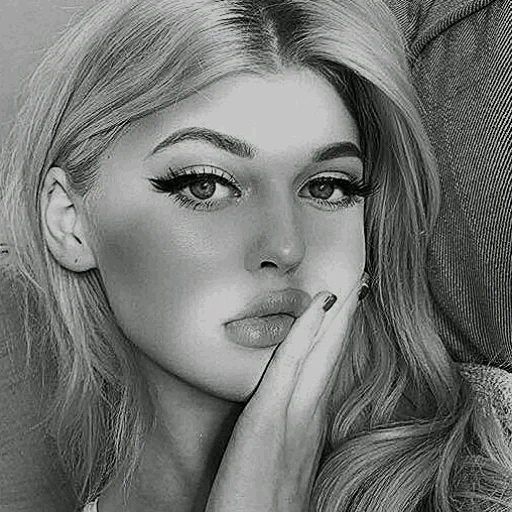 девушка, женщина, девушки, loren gray, sketch приложение