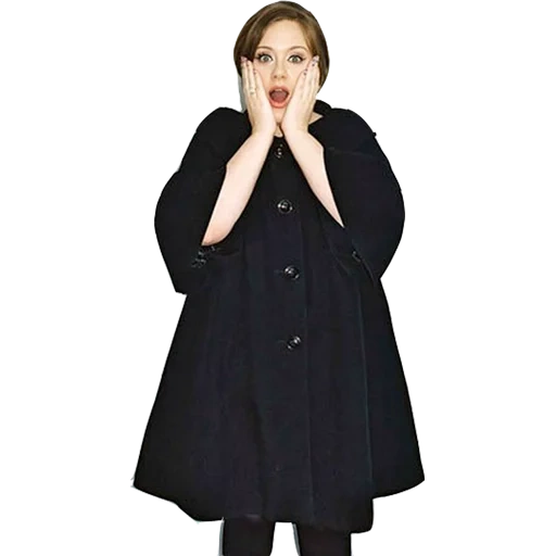 overcoat, a light overcoat, women's coat, women's coat, a fat woman's coat