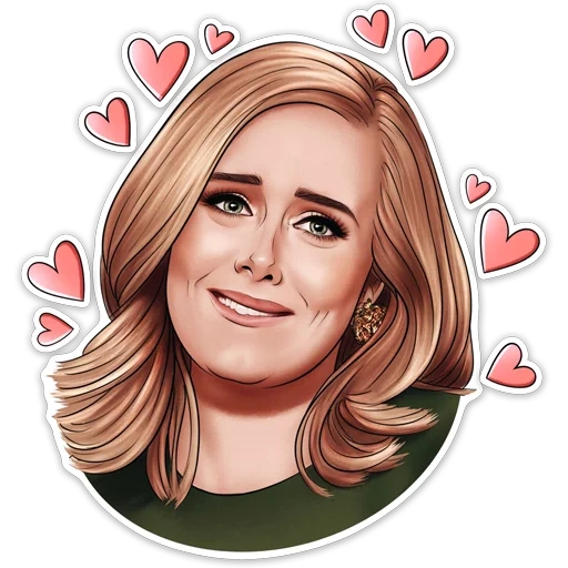 adele, celebrity drawings