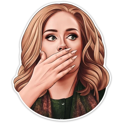 faces, adele, illustrations are cute