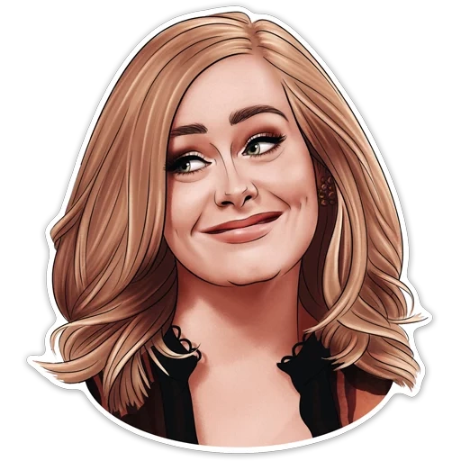 adele, museo, ritratto, disegni di celebrità