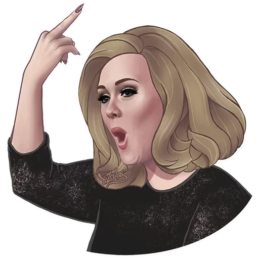 adele, twitter, young woman, game is on top adele