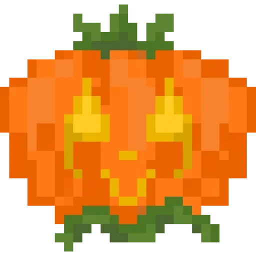 pixel labu, kerekan pixel, seni pixel labu, pumpkin cell, pixel labu tanpa latar belakang