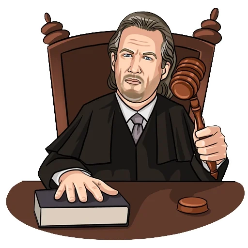 árbitro, el hombre, juez poster, caricatura de juez, juez ilustración