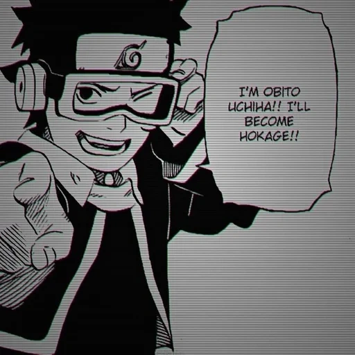 наруто, обито учиха, obito uchiha, обито учиха манга, манга наруто обито