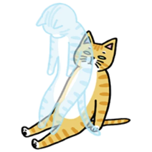 cat, cat, vector cat, cat illustration, illustrated cat