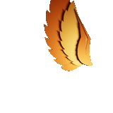 ailes jaunes, logo des ailes, golden wings, ailes de phoenix, vecteur d'ailes dorées