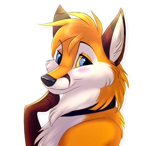 furry fox, fry art, aerofistaschka