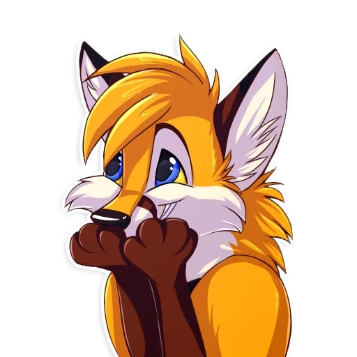 furry fox, aerofistashka, furry are small