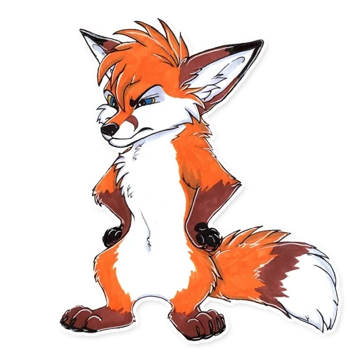 fox, padrão de raposa, aerofistashka