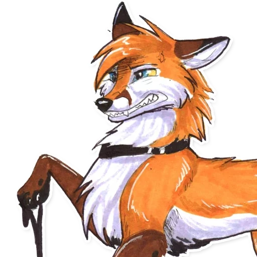 zorro, guerrero de zorro, dibujo de zorro, fox wicksen, fox fox art