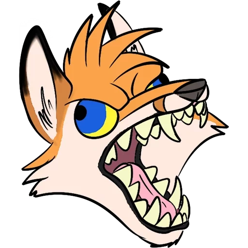 fox, animação, raposa escura, fox stima, raposa 64x64