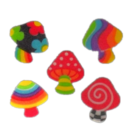 cute mushrooms, mushrooms indie kid, multi colored mushrooms, mushroom indie kid rainbow, multi colored mushrooms drawing